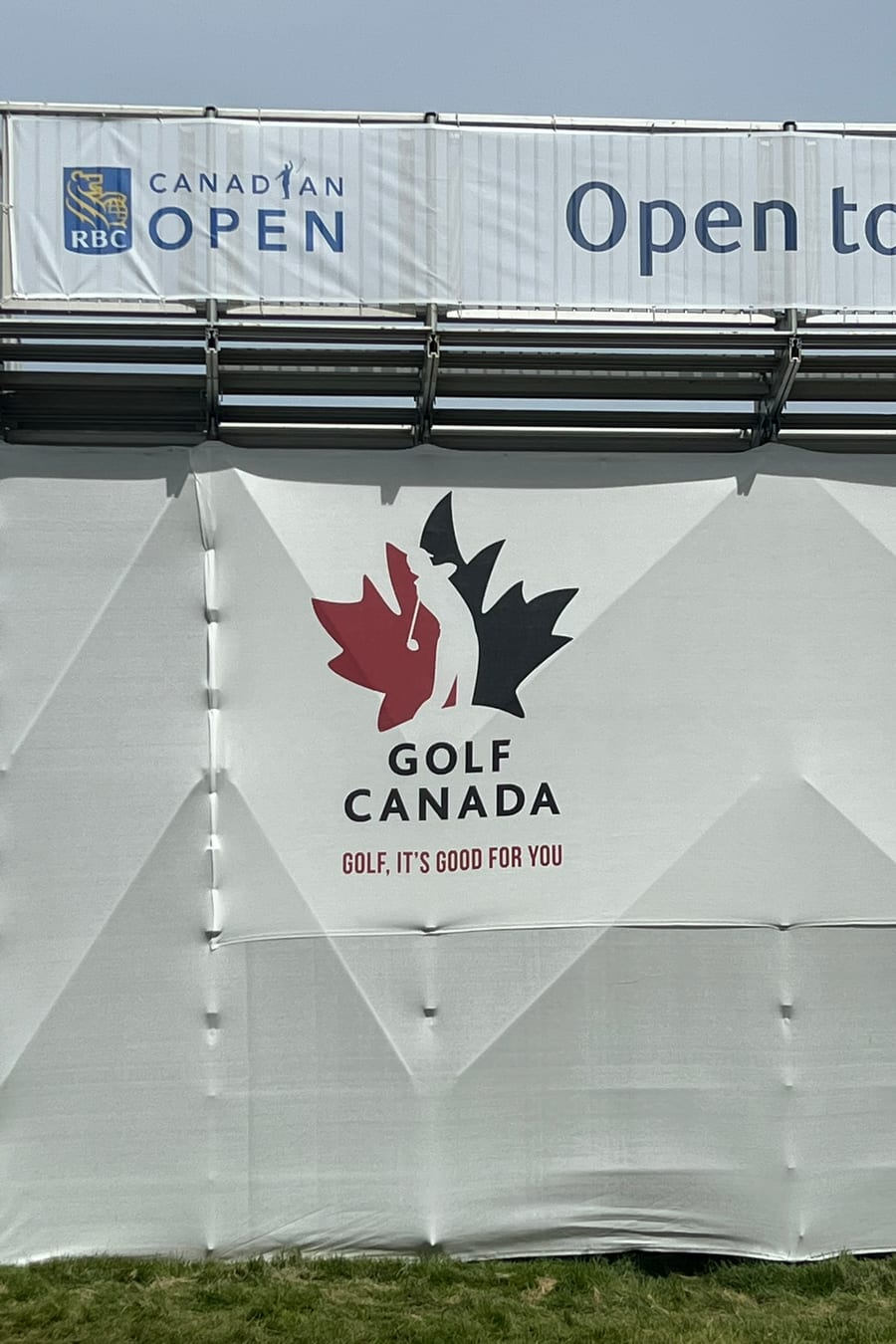 On the grounds at the RBC Canadian Open 2024