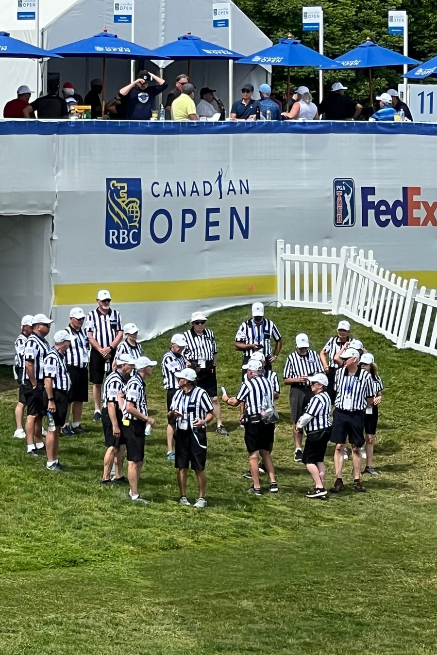 A view across the course at the RBC Canadian Open 2024