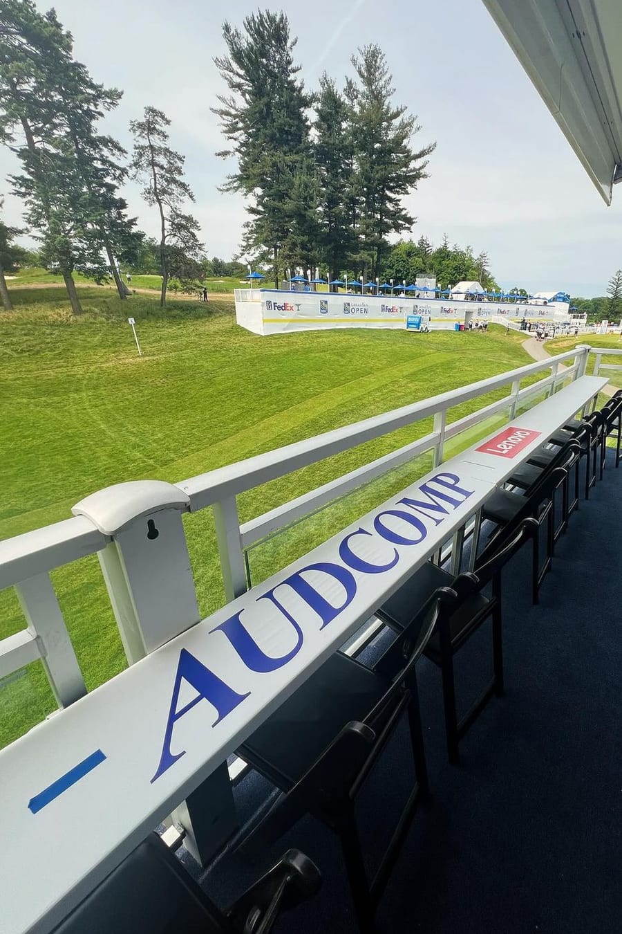 Tournament play at the RBC Canadian Open 2024